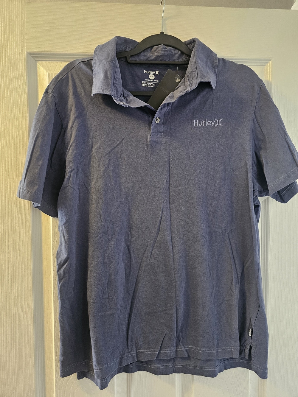 Hurley Men’s Indigo Blue Polo Shirt